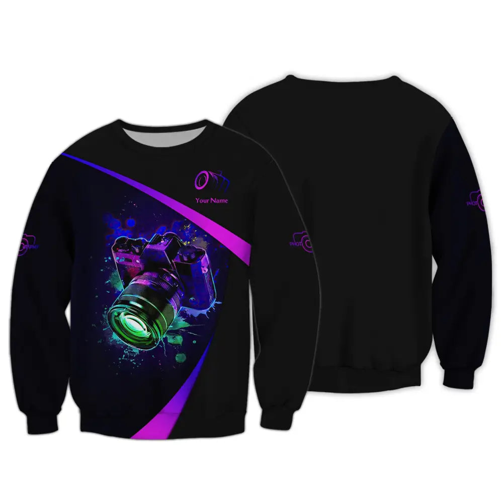 Unisex Shirt Photographer T-Shirt For Photographers Long Sleeve / S T-Shirt