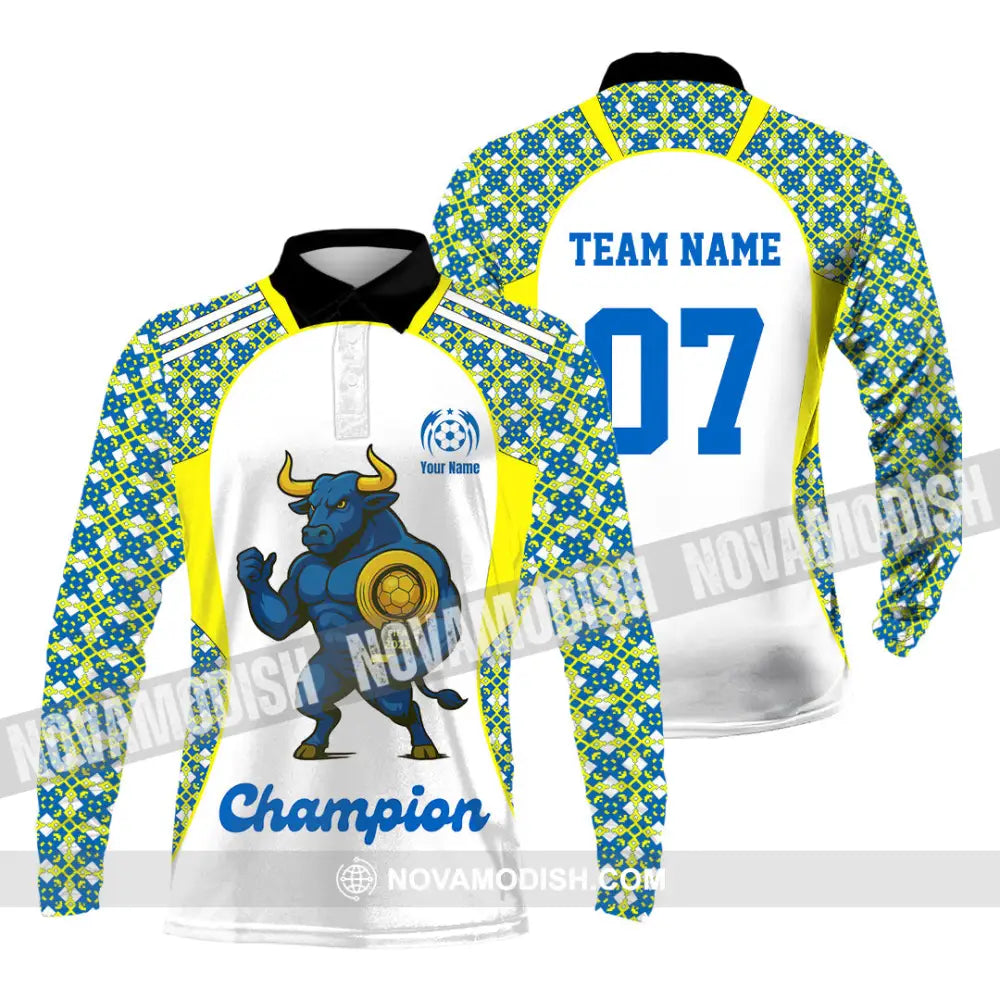 Unisex Shirt - Real Madrid Custom Fifa Club World Cup Shirt Long Sleeve Polo / S T-shirt