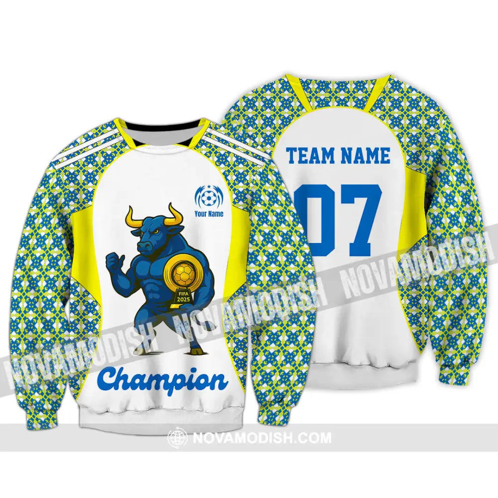 Unisex Shirt - Real Madrid Custom Fifa Club World Cup Shirt Long Sleeve / S T-shirt