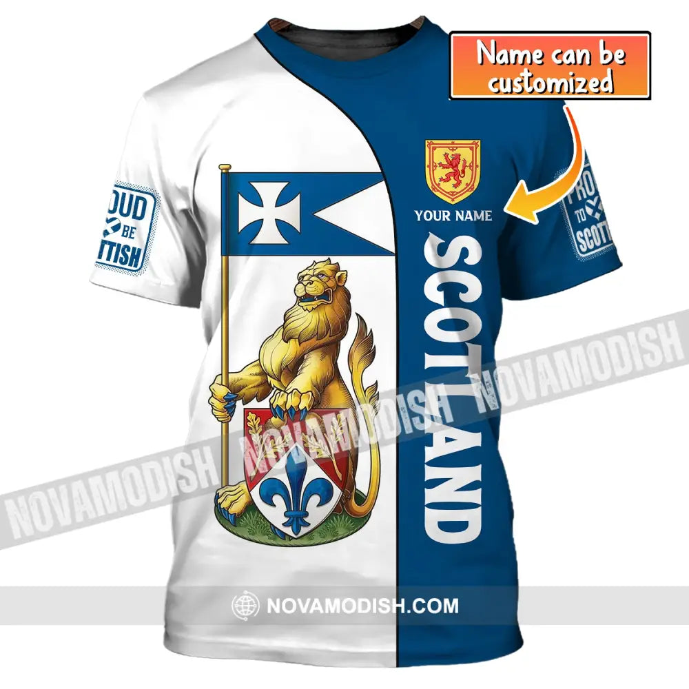 Unisex Shirt Scotland Proud To Be Scottish T-Shirt Forever