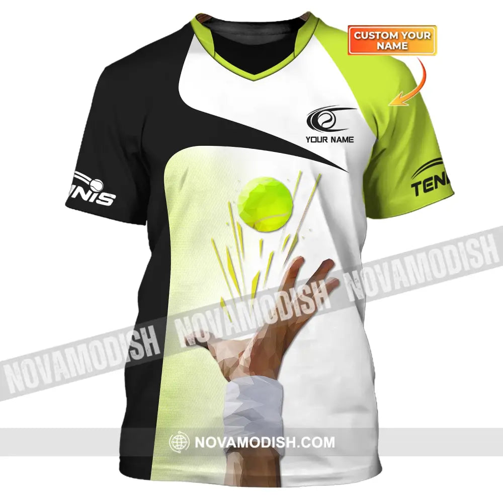 Unisex Shirt Tennis T-Shirt Lover Gift Player Apparel / S