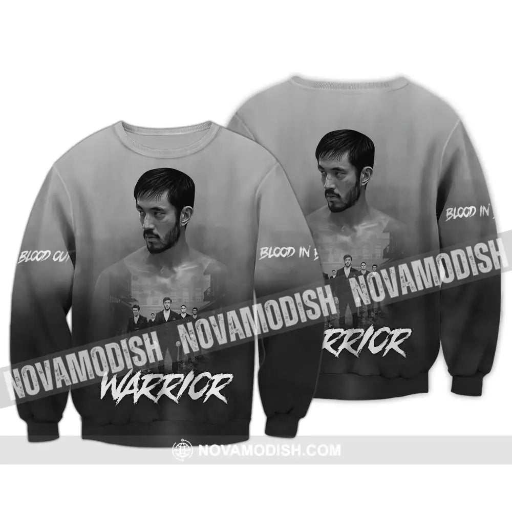 Unisex Shirt Warrior Tshirt Hoodie Blood In Out Sweater Long Sleeve / S T-Shirt