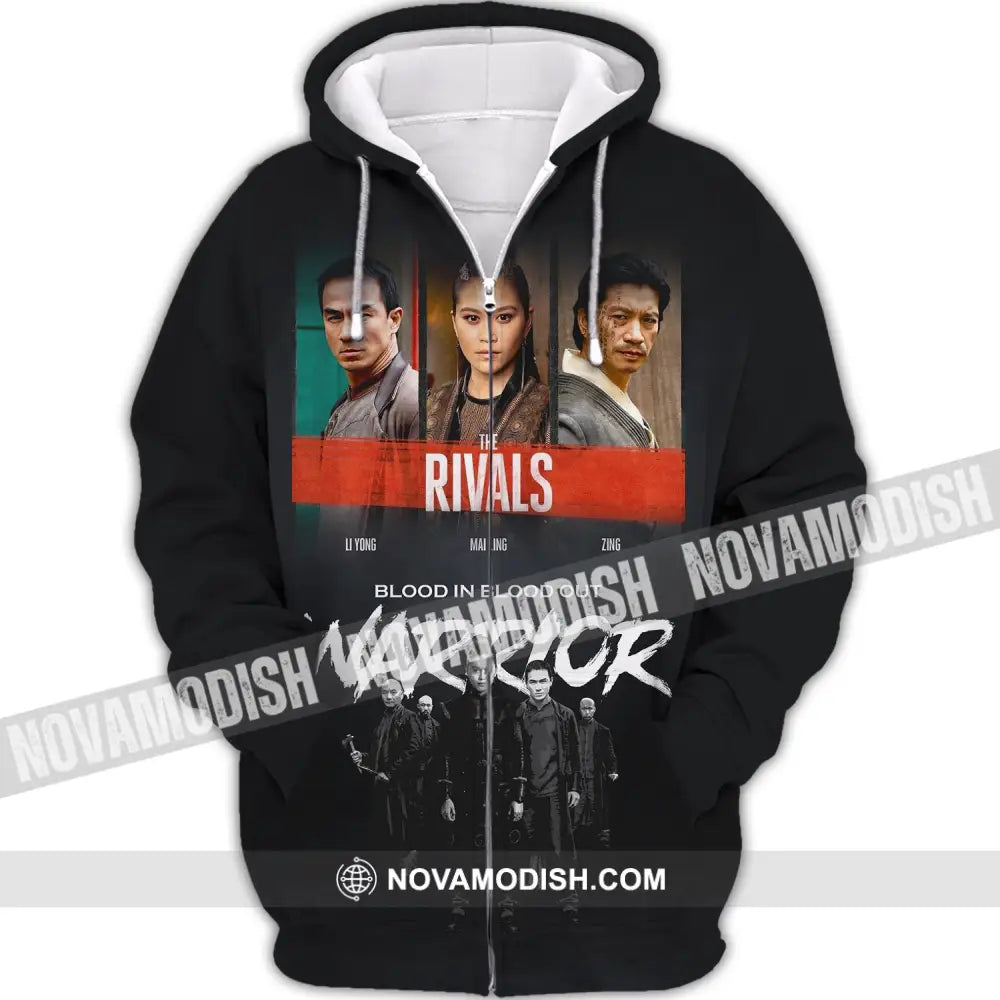 Unisex Shirt Warrior Tshirt Hoodie Blood In Out Sweater Zipper / S T-Shirt