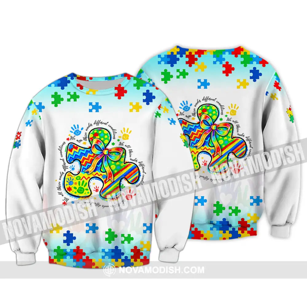 Unisex Shirt - We All Thrive Under Different Conditions 3D Shirt Long Sleeve / S T-shirt