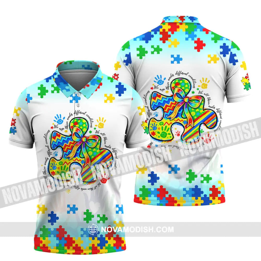 Unisex Shirt - We All Thrive Under Different Conditions 3D Shirt Polo Shirt / S T-shirt