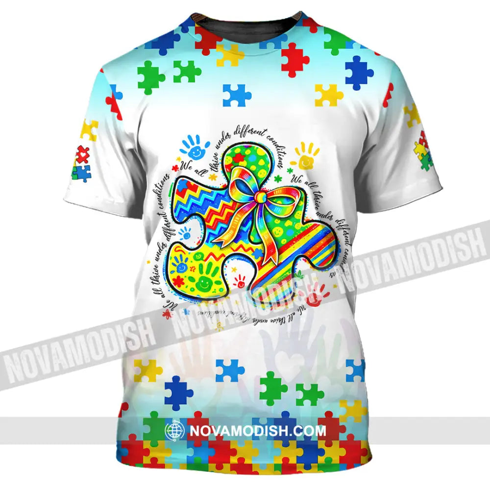 Unisex Shirt - We All Thrive Under Different Conditions 3D Shirt T-Shirt / S T-shirt