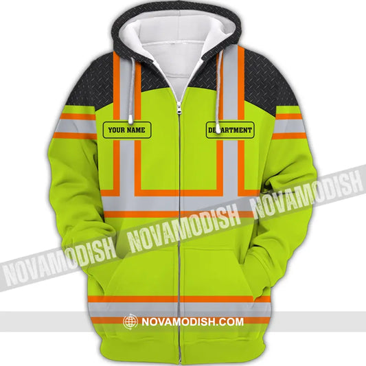 Unisex Shirt Workwear Custom Work Polo For Workers Zipper Hoodie / S T-Shirt