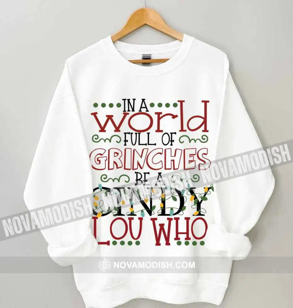 Unisex T-Shirt Be A Cindy Lou Who Christmas Hoodie Gift For T-Shirt