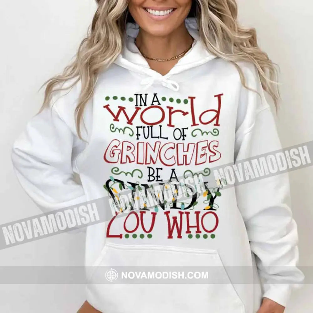 Unisex T-Shirt Be A Cindy Lou Who Christmas Hoodie Gift For T-Shirt