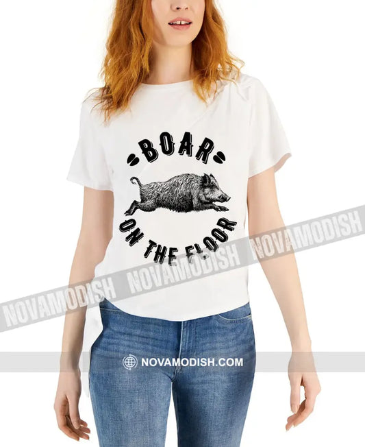 Unisex T-Shirt Boar On The Floor T-Shirt