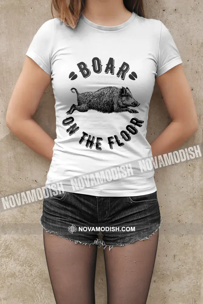 Unisex T-Shirt Boar On The Floor T-Shirt