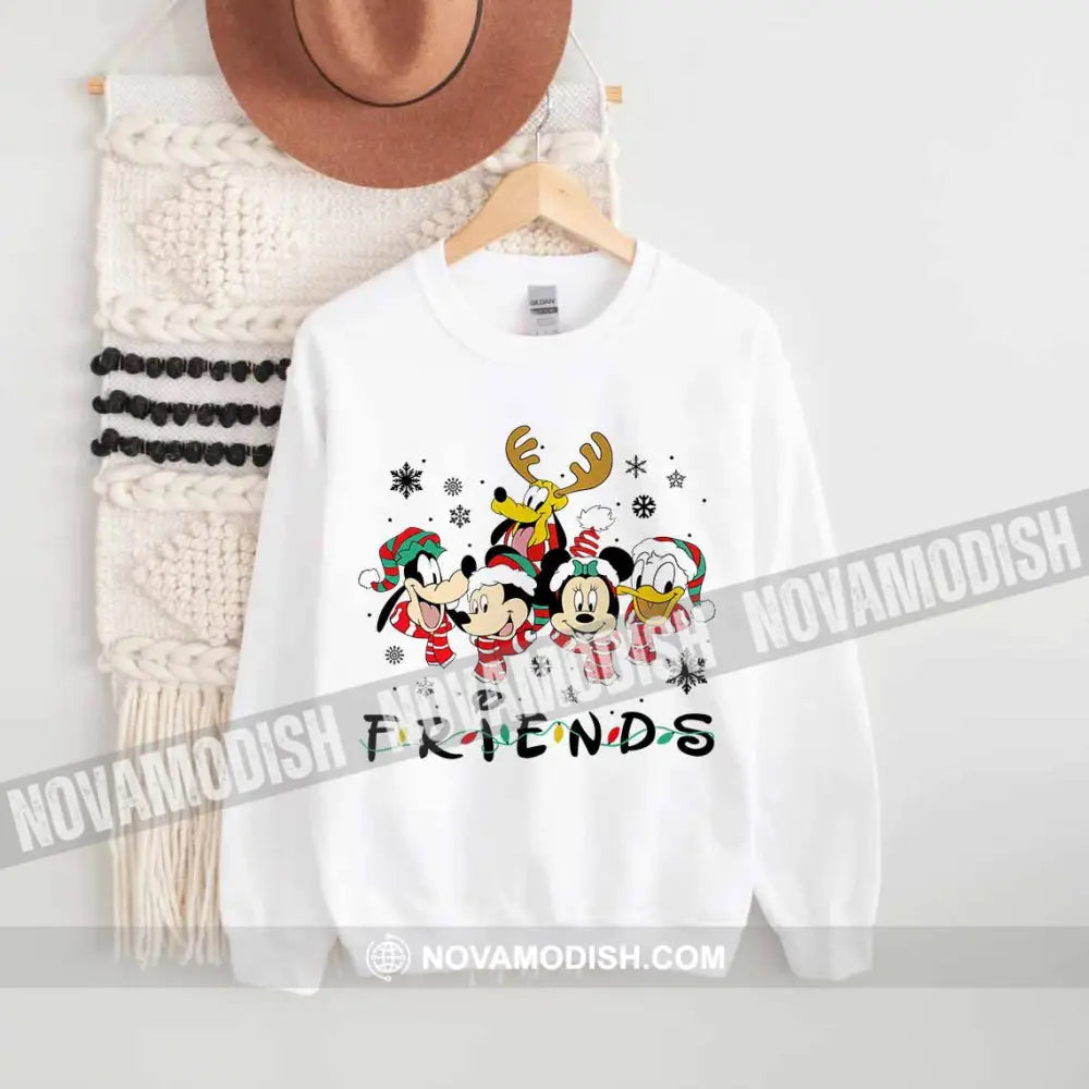 Unisex T-Shirt Christmas Friends Christmas Hoodie Gift For T-Shirt