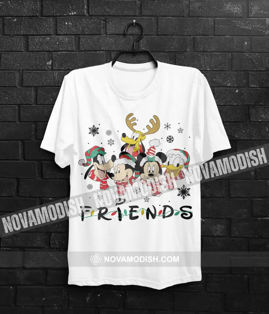 Unisex T-Shirt Christmas Friends Christmas Hoodie Gift For T-Shirt