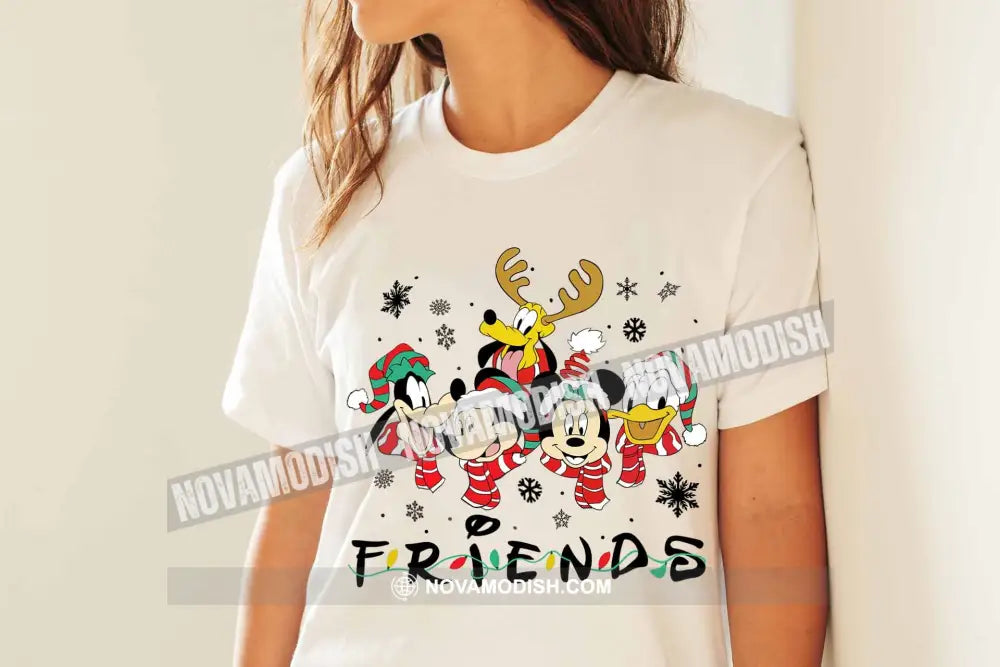 Unisex T-Shirt Christmas Friends Christmas Hoodie Gift For T-Shirt