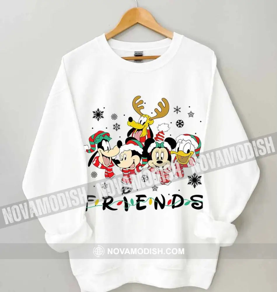 Unisex T-Shirt Christmas Friends Christmas Hoodie Gift For T-Shirt