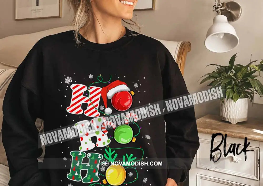 Unisex T-Shirt Christmas Hohoho Christmas Hoodie Gift For T-Shirt