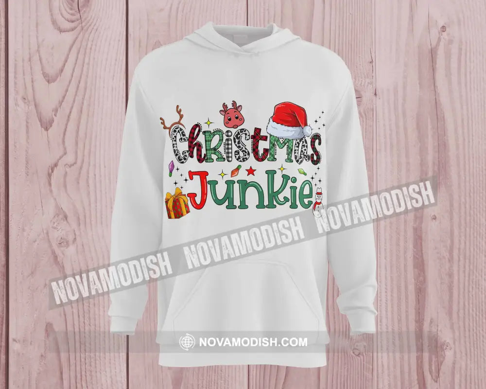 Unisex T-Shirt Christmas Junkie Christmas Hoodie Gift For T-Shirt