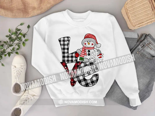 Unisex T-Shirt Christmas Love Christmas Hoodie Gift For T-Shirt