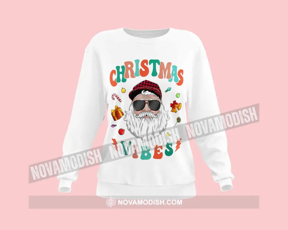 Unisex T-Shirt Christmas Vibes Christmas Hoodie Gift For T-Shirt