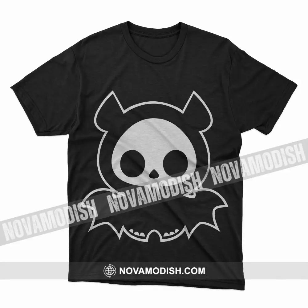 Unisex T-Shirt Halloween Boo Bat T-Shirt