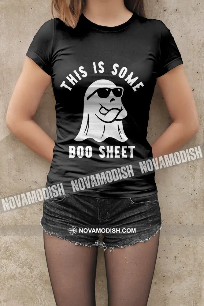 Unisex T-Shirt Halloween Boo Sheet T-Shirt