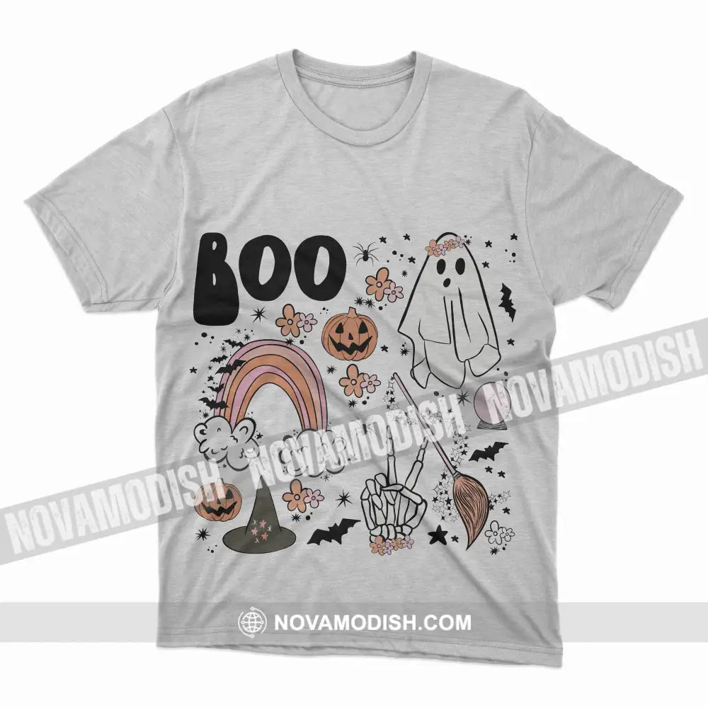 Unisex T-Shirt Halloween Classic Boo T-Shirt Hoodie