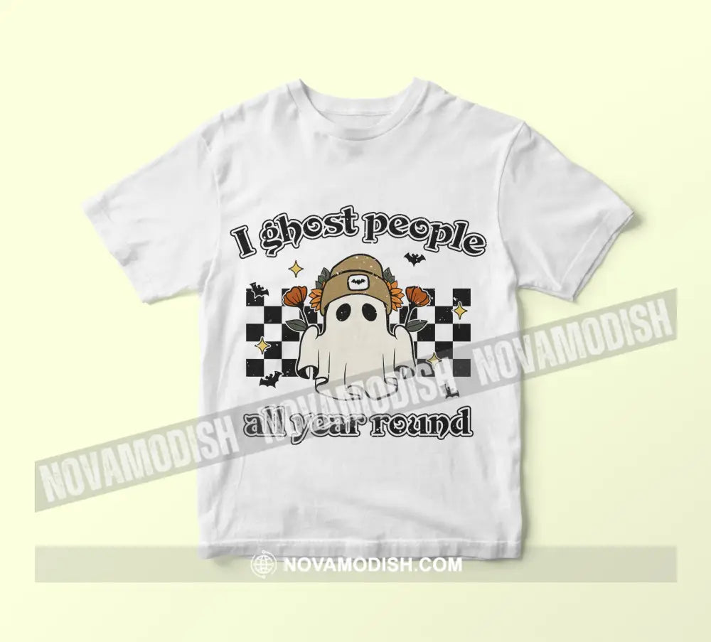 Unisex T-Shirt Halloween Ghost People T-Shirt