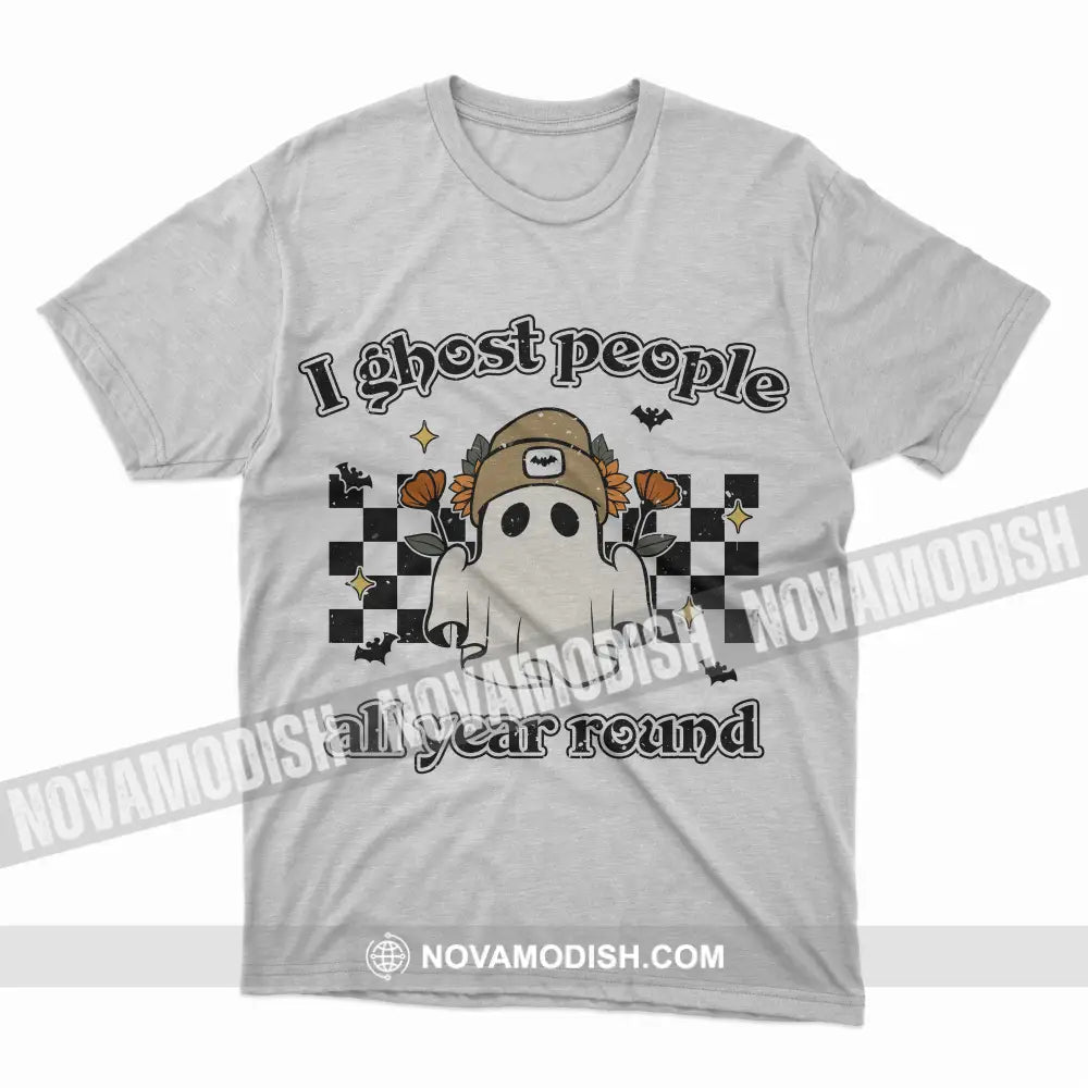 Unisex T-Shirt Halloween Ghost People T-Shirt