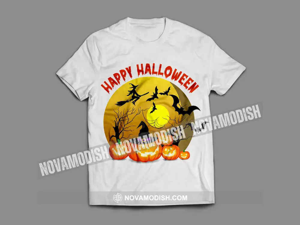 Unisex T-Shirt Halloween Happy Halloween T-Shirt