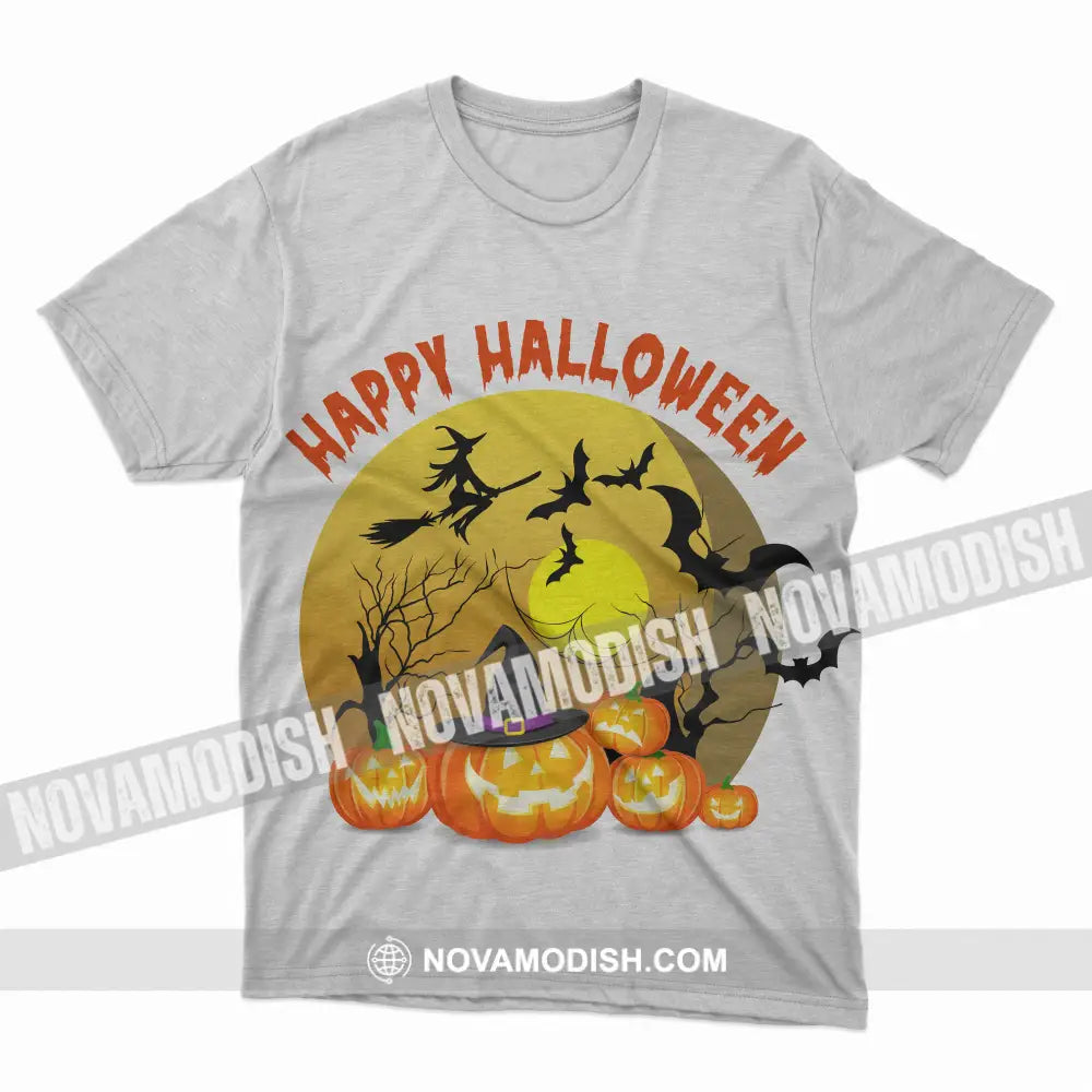 Unisex T-Shirt Halloween Happy Halloween T-Shirt