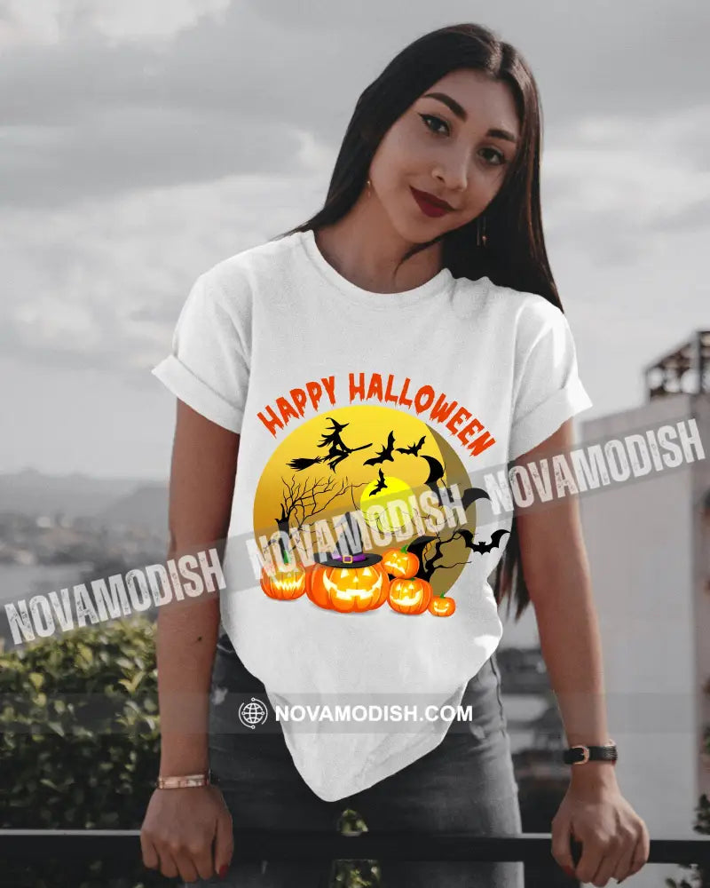 Unisex T-Shirt Halloween Happy Halloween T-Shirt