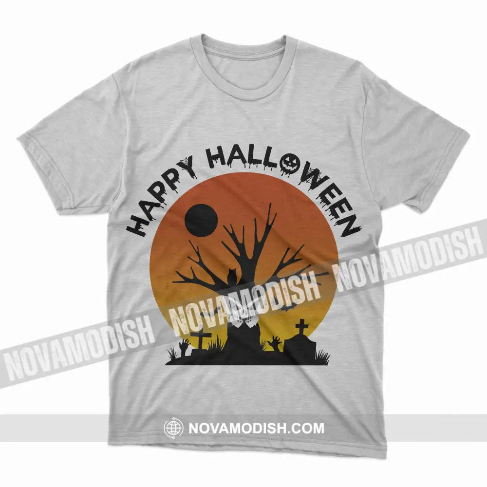 Unisex T-Shirt Halloween Happy Halloween T-Shirt