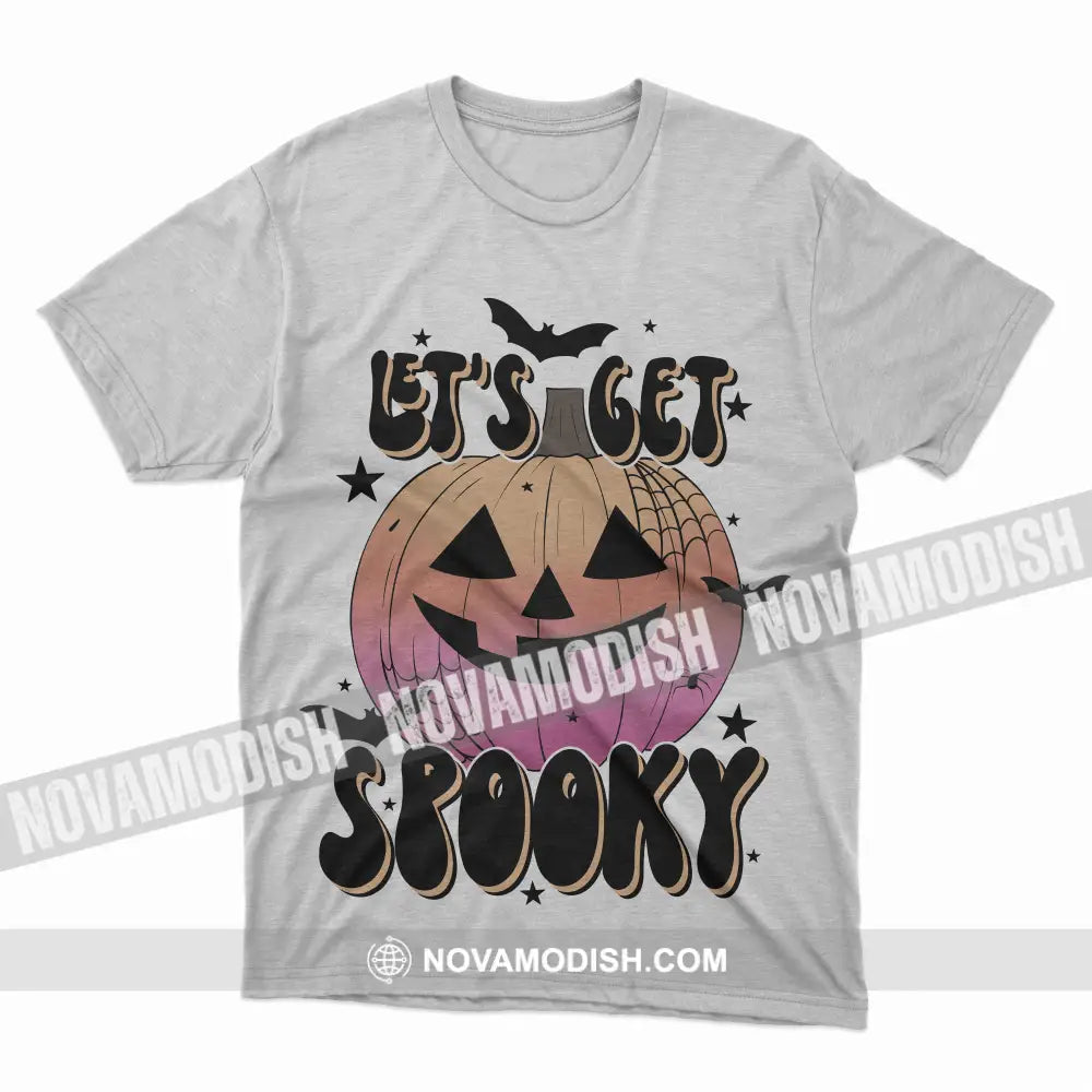 Unisex T-Shirt Halloween Let’s Get Spooky T-Shirt Hoodie