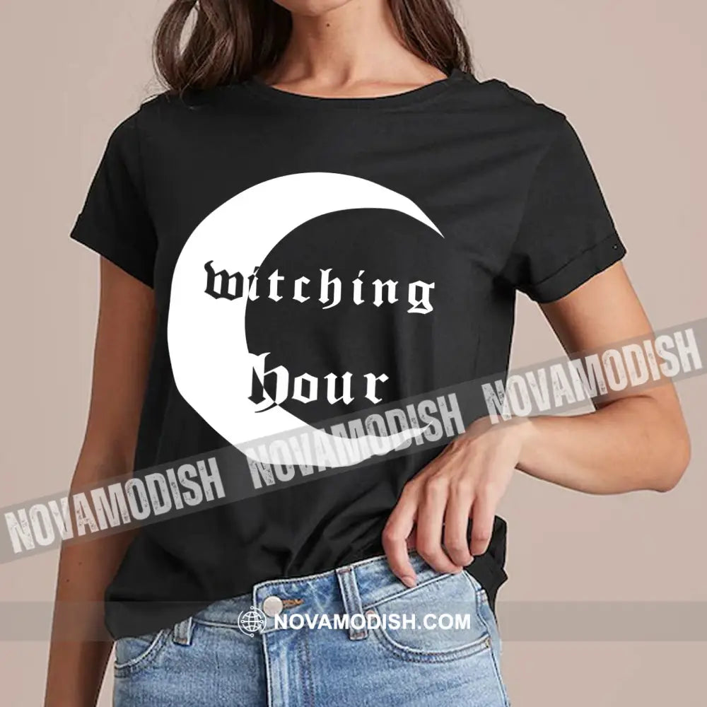 Unisex T-Shirt Halloween Witching Hour T-Shirt Hoodie