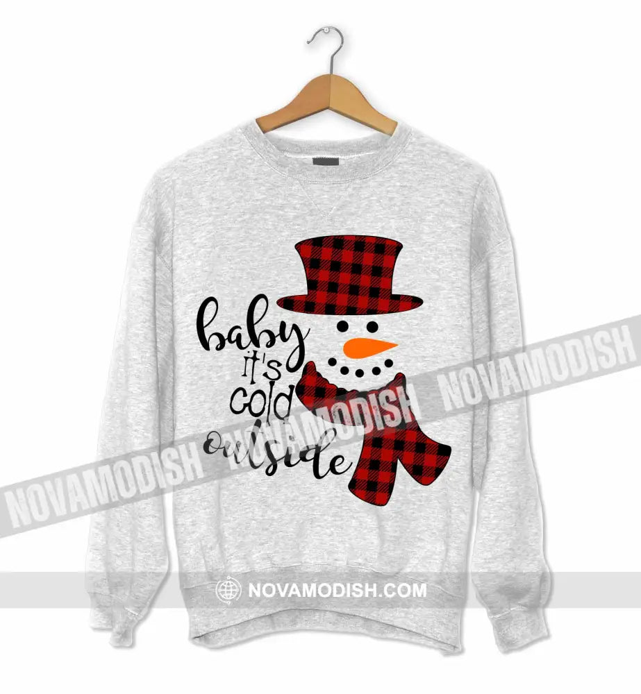 Unisex T-Shirt It’s Cold Outside Christmas Hoodie Gift For T-Shirt