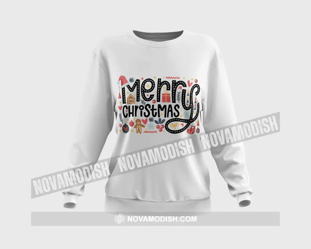 Unisex T-Shirt Merry Christmas Christmas Hoodie Gift For T-Shirt