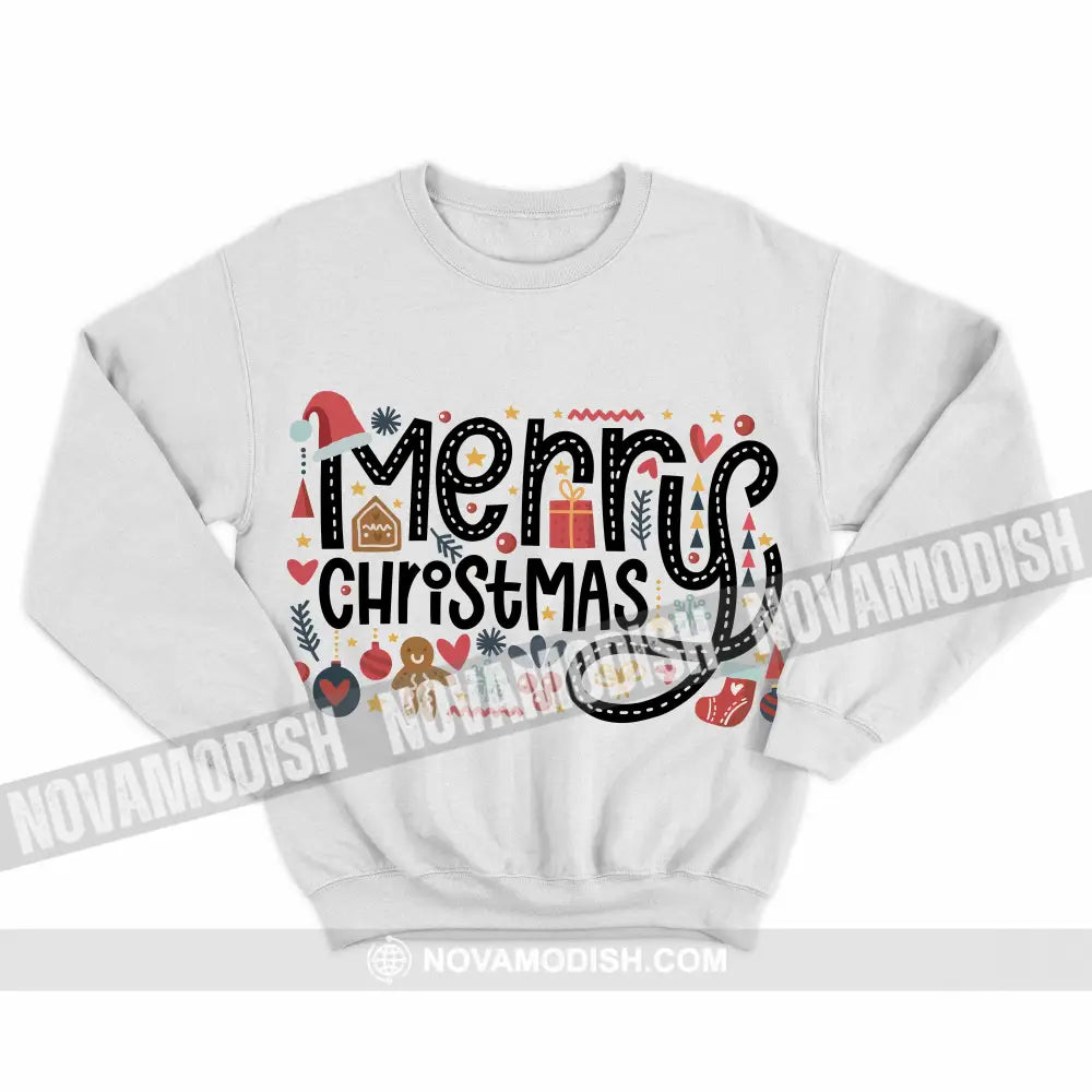 Unisex T-Shirt Merry Christmas Christmas Hoodie Gift For T-Shirt