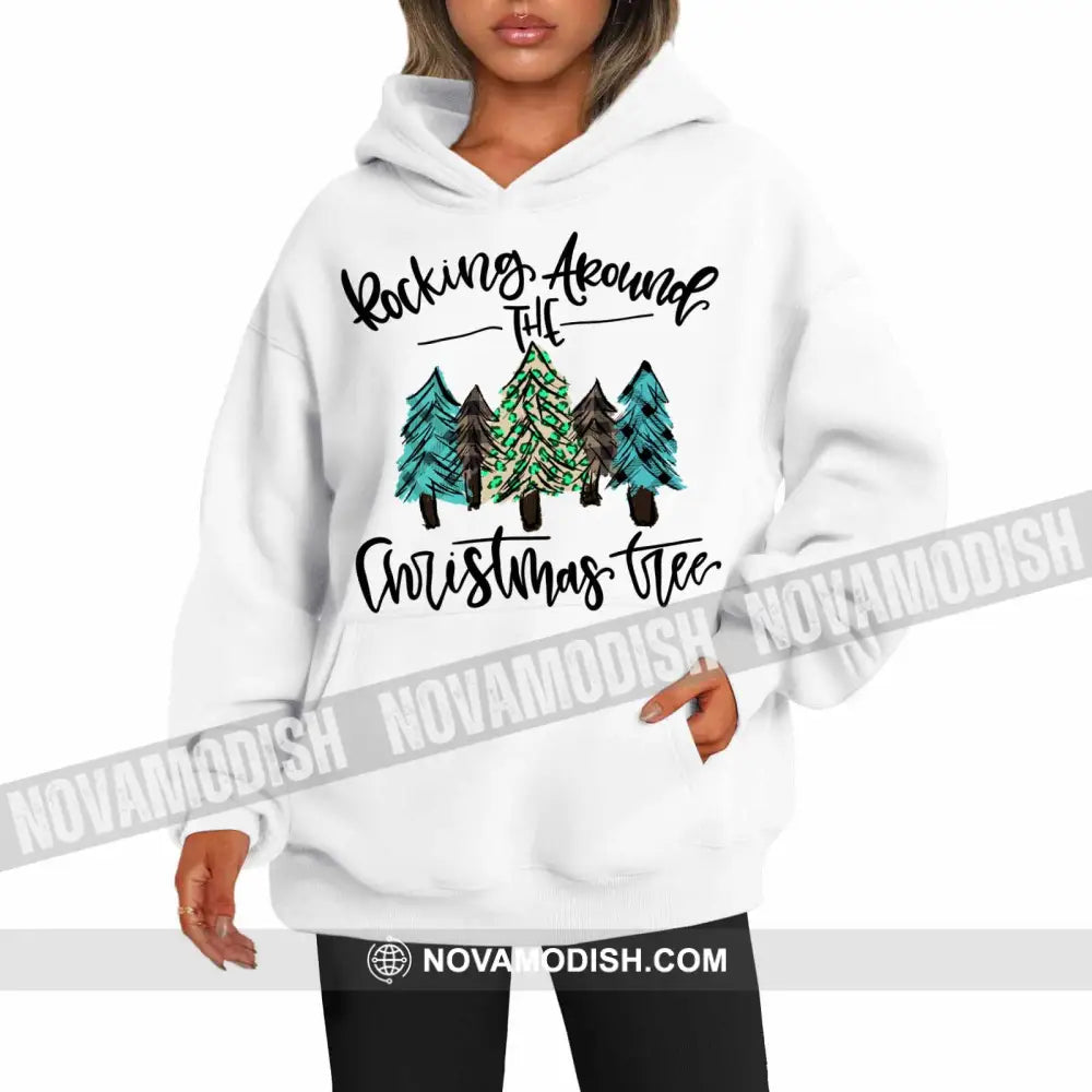 Unisex T-Shirt Rocking Around The Christmas Tree Christmas Hoodie Gift For T-Shirt