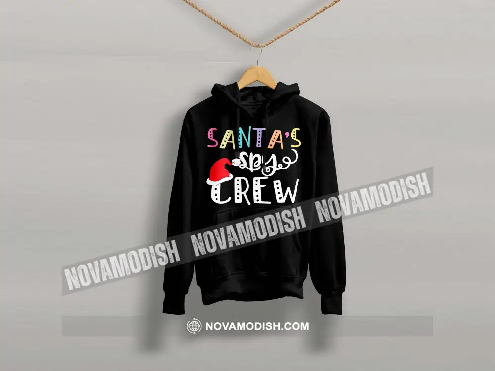 Unisex T-Shirt Santa’s Spy Crew Shirt Christmas Hoodie Gift For T-Shirt