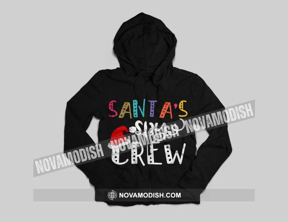 Unisex T-Shirt Santa’s Spy Crew Shirt Christmas Hoodie Gift For T-Shirt