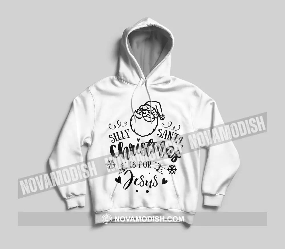 Unisex T-Shirt Silly Santa Christmas Hoodie Gift For T-Shirt