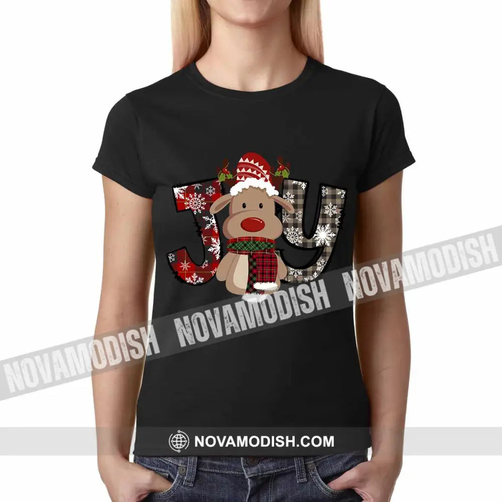 Unisex T-Shirt The Joy Christmas Hoodie Gift For Premium Tee / Black S T-Shirt