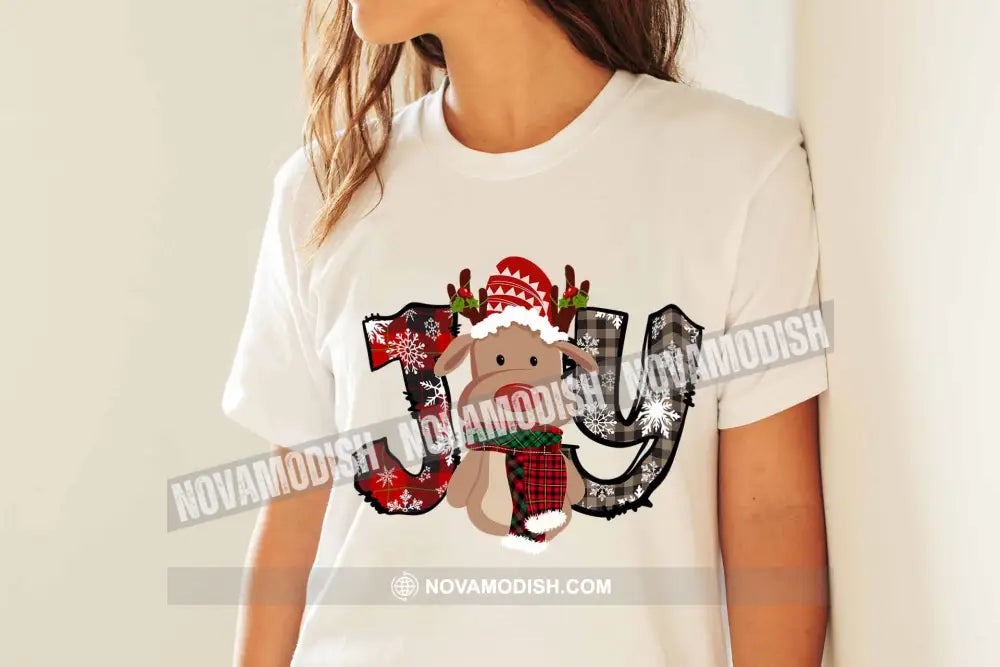 Unisex T-Shirt The Joy Christmas Hoodie Gift For Premium Tee / White S T-Shirt