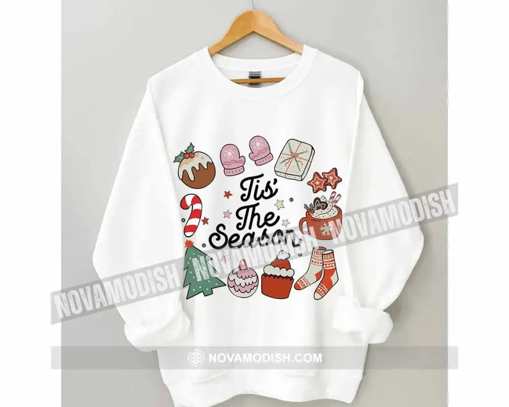 Unisex T-Shirt The Season Christmas Hoodie Gift For T-Shirt