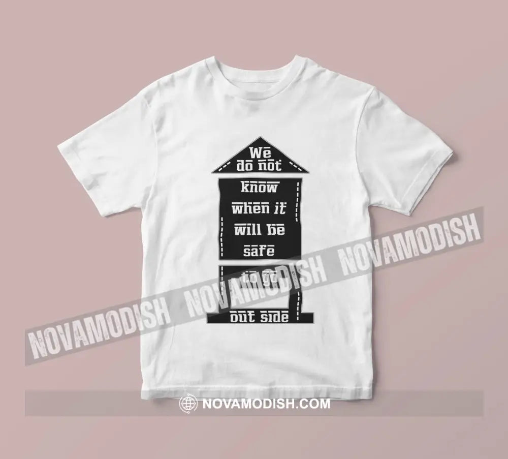 Unisex T-Shirt We Do Not Know Silo Shirt Classic Tee / White S T-Shirt