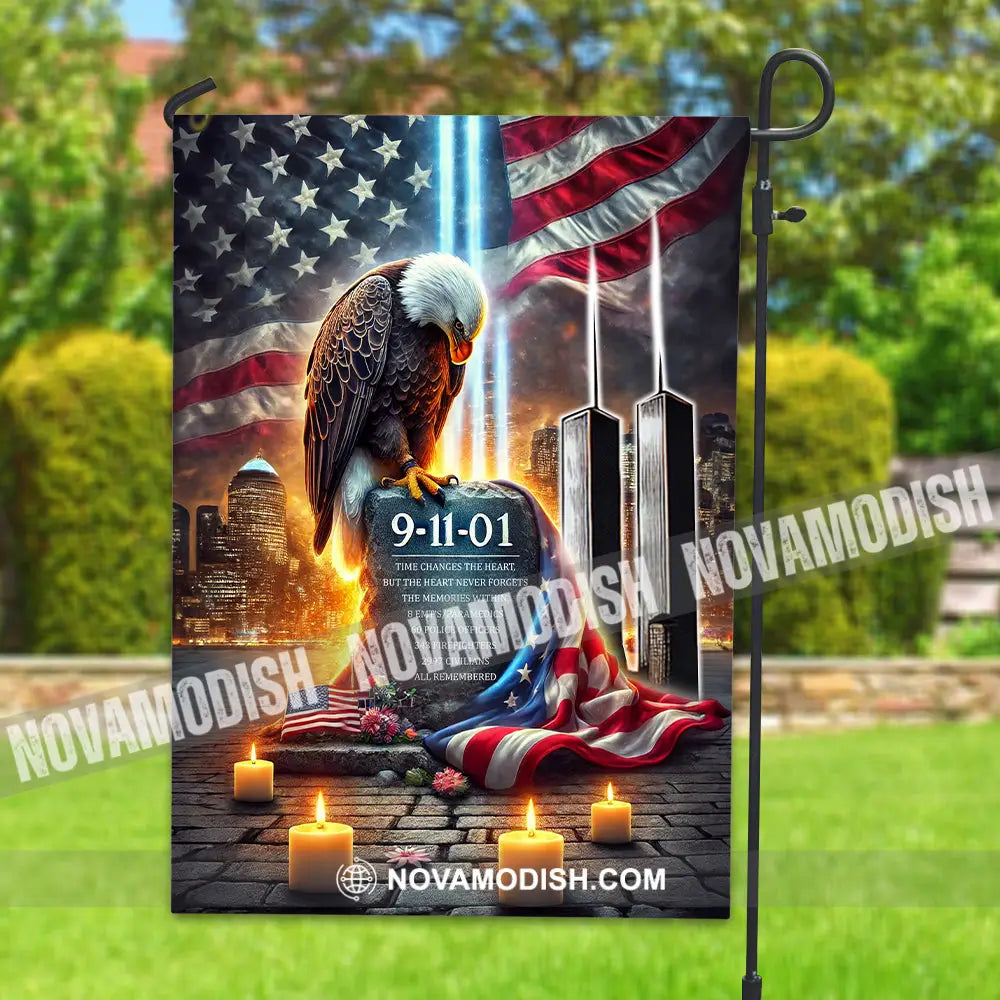 United States Flag Fireman 911 Memorial - American 12×18 Inch / 30X45 Cm Packing: Only Flag