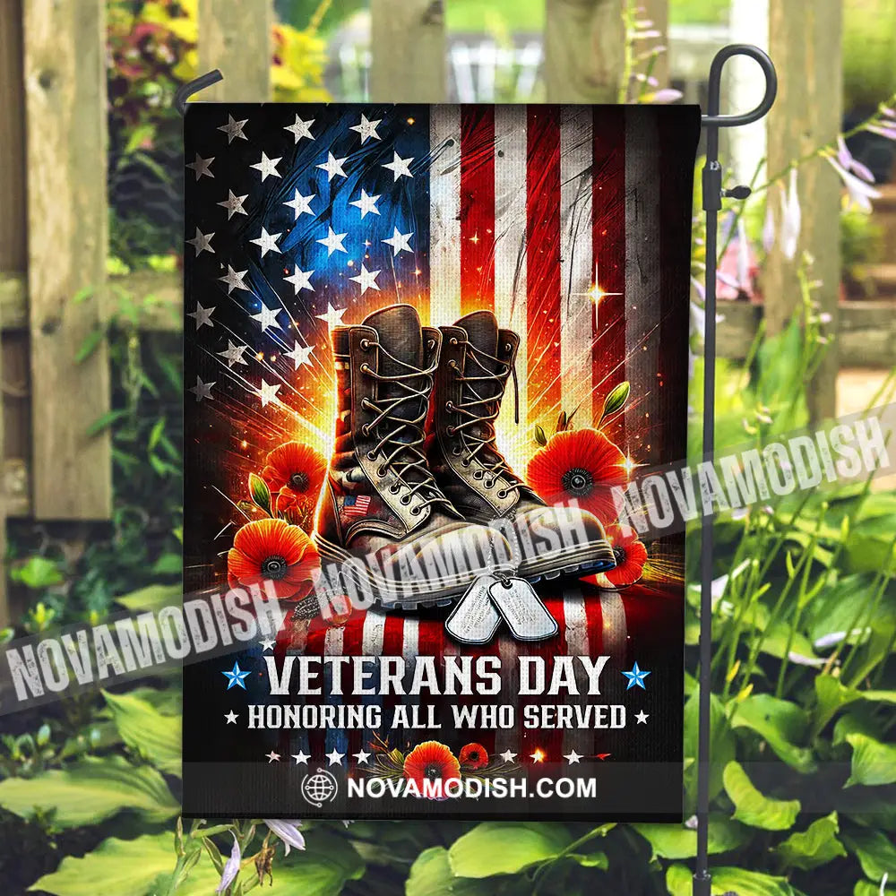 United States Flag Veteran Memorial - American 12×18 Inch / 30X45 Cm Packing: Only Flag