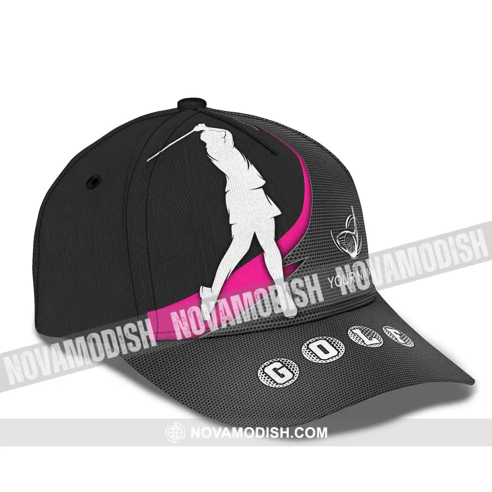 Woman Cap Personalized Golf Classic Hat Gift For Golfter Golfing Gifts T-Shirt