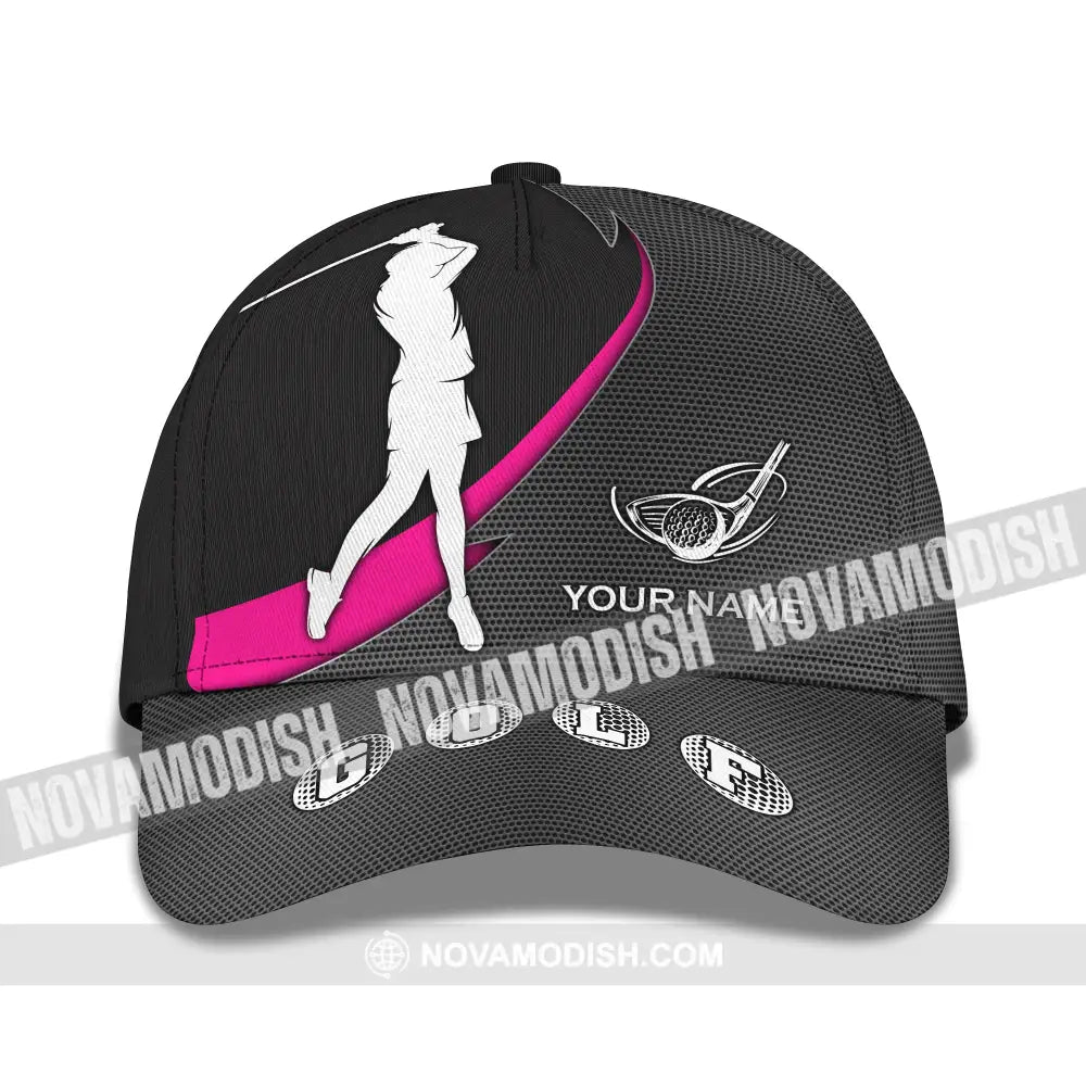 Woman Cap Personalized Golf Classic Hat Gift For Golfter Golfing Gifts T-Shirt