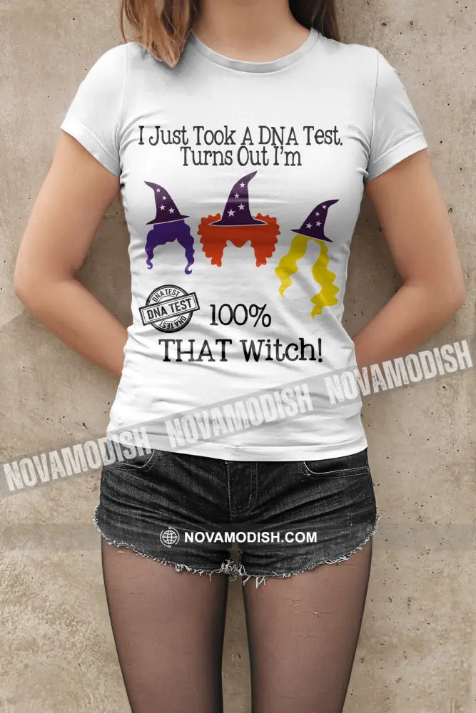 Woman T-Shirt Halloween I’m 100% That Witch T-Shirt Hoodie